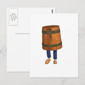 Bucketspieler Postkarte (Vorne/Hinten)