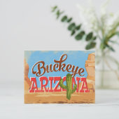 Buckeye Arizona Postkarte (Stehend Vorderseite)