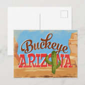 Buckeye Arizona Postkarte (Vorne/Hinten)