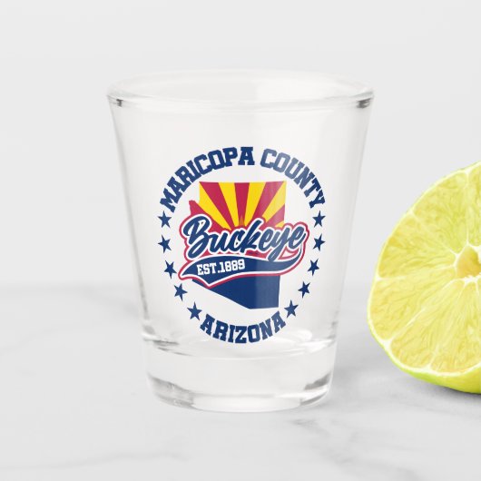 Buckeye, Arizona Schnapsglas (Vorderseite)