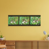 Buckeye Butterfly Triptych Leinwanddruck (Insitu (Wohnzimmer))