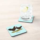 Buckeye Chickens Getränkeuntersetzer (Rechte Seite)