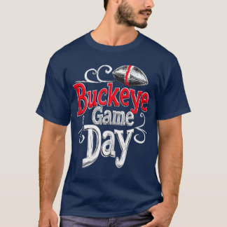 Buckeye Game Day Ohio Heimatstaat Vintage Swirlank T-Shirt