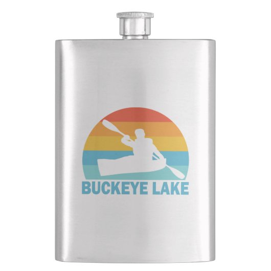 Buckeye Lake Ohio Kayak Flachmann (Vorderseite)