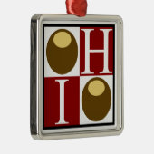 Buckeye Nut Ohio Ornament (Rechts)