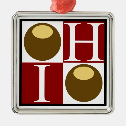 Buckeye Nut Ohio Ornament (Vorne)
