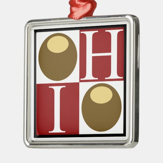 Buckeye Nut Ohio Ornament (Links)