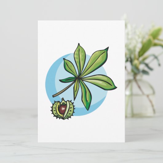 Buckeye Pflanze Einladung (Stehend Vorderseite)