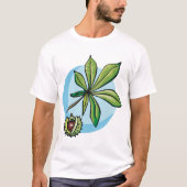 Buckeye Pflanze T-Shirt (Vorderseite)