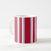 Buckeye-Polo-Streifen Kaffeetasse (Vorderseite Links)