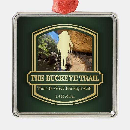 Buckeye Trail (B) Ornament Aus Metall (Vorne)
