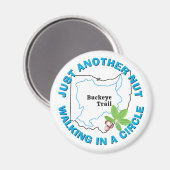 Buckeye Trail Rundmagnet Magnet (Vorderseite/Rückseite)