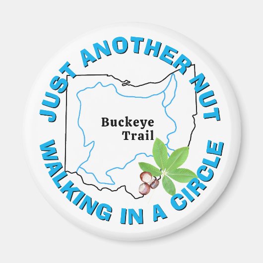 Buckeye Trail Rundmagnet Magnet (Vorne)