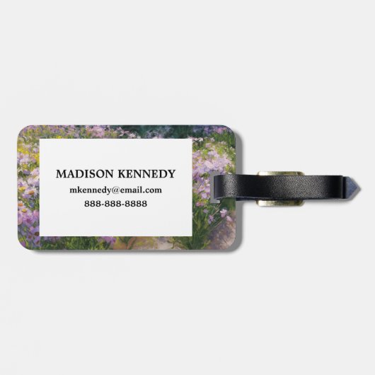 Buckhorn Aster-Show Gepäckanhänger (Rückseite horizontal)