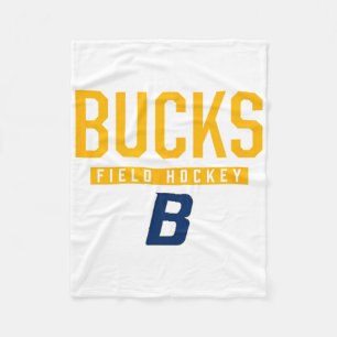 Buckhorn Bucks Logo Feldhockey Hs Fleecedecke