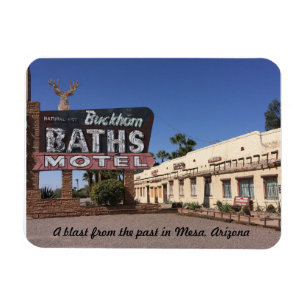 Buckhorn Motel, Mesa, Arizona Magnet
