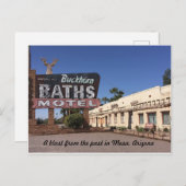 Buckhorn Motel, Mesa, Arizona Postkarte (Vorne/Hinten)