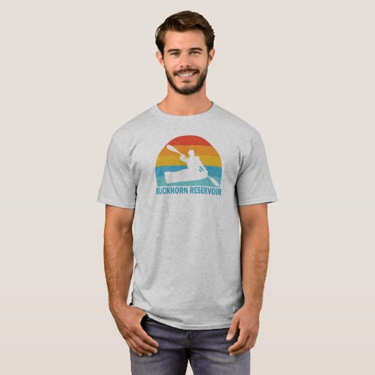 Buckhorn Reservoir North Carolina Kayak T-Shirt (Vorne ganz)