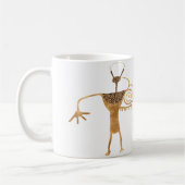 Buckhorn Wäsche-Petroglyphe Kaffeetasse (Links)