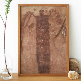 Buckhorn Wash Angel Pictograph Poster