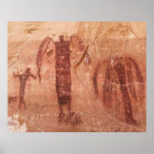 Buckhorn Wash Spirits Pictograph Panel Utah Poster (Vorne)