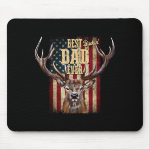 Buckin Dad jagt immer Mousepad