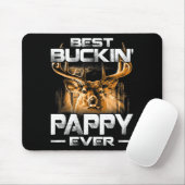 Buckin' Pappy Ever Shirt Deer Hunting Bucking Fath Mousepad (Mit Mouse)