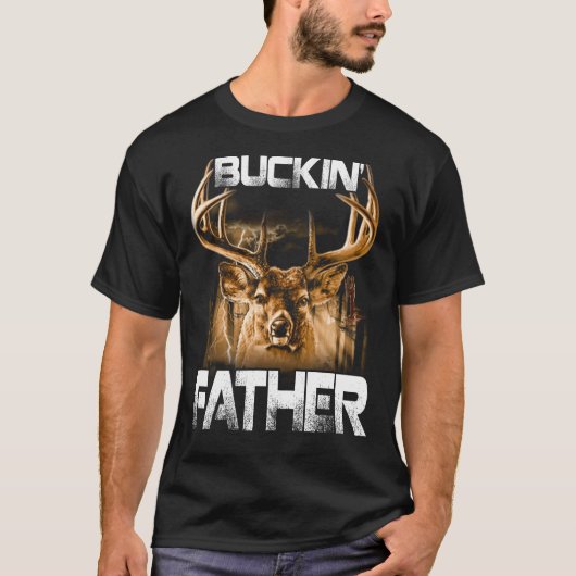 Buckin-Vater Hunter-T - Shirt (Vorderseite)