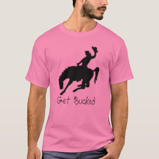Bucking1, erhalten gesträubt T-Shirt (Vorderseite)