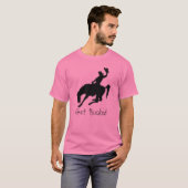 Bucking1, erhalten gesträubt T-Shirt (Vorne ganz)
