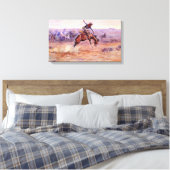 Bucking Bronco (Das Spiel eines wilden Pferdes) Leinwanddruck (Insitu (Schlafzimmer))
