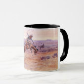 Bucking Bronco (Das Spiel eines wilden Pferdes) Tasse (VorderseiteRechts)