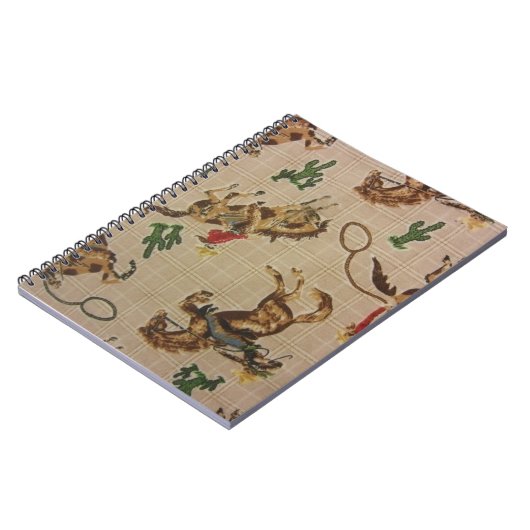 Bucking Bronco Notizblock (Linke Seite)