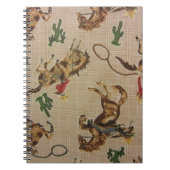 Bucking Bronco Notizblock (Vorderseite)