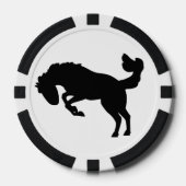 Bucking Bronco Poker Chips. Pokerchips (Vorderseite)