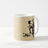 Bucking Bronco Reiter Kaffeetasse (VorderseiteRechts)