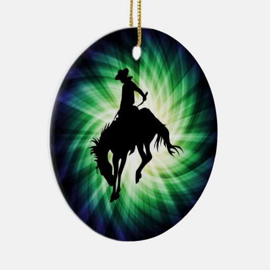 Bucking Bronco; Rodeo; Cool Keramikornament (Rechts)