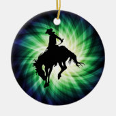 Bucking Bronco; Rodeo; Cool Keramikornament (Vorne)