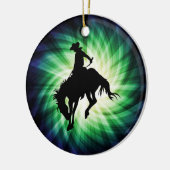 Bucking Bronco; Rodeo; Cool Keramikornament (Links)
