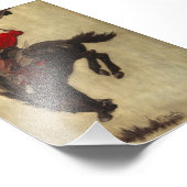 Bucking Bronco von Newell Convers Wyeth Fotodruck (Ecke)