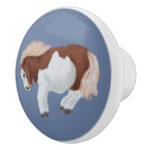 Bucking Pony  Keramikknauf (Rechts)