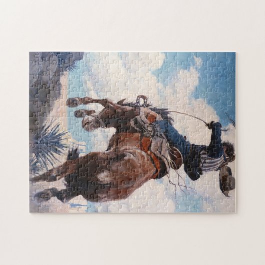 Bucking von Newell Convers Wyeth Puzzle (Horizontal)