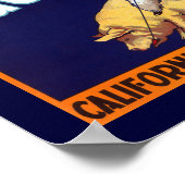 Buckingham Brand California Bartletts Poster (Ecke)