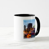 Buckingham-Brunnen am Abend Tasse (VorderseiteRechts)