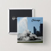 Buckingham Brunnen - Chicago Button (Vorne & Hinten)