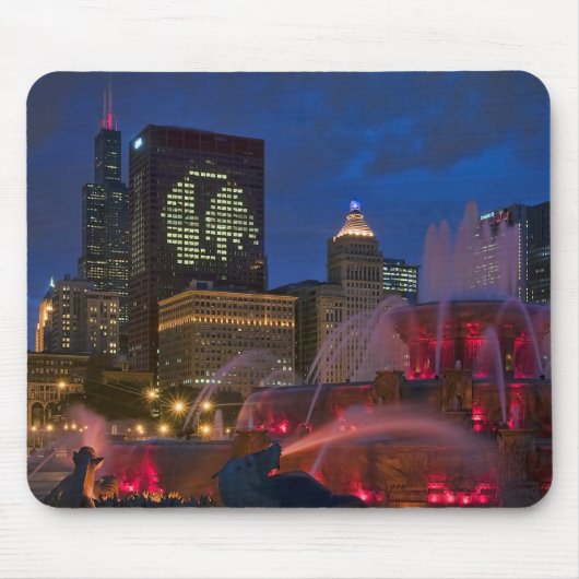 Buckingham Brunnen, Chicago Mousepad (Vorne)