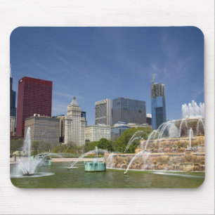 Buckingham-Brunnen in Grant Park, 2 Mousepad