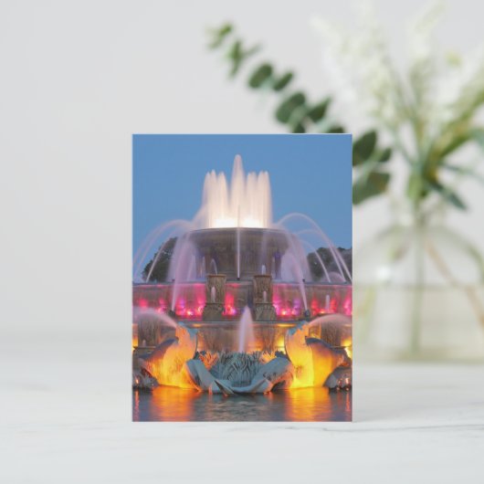 Buckingham Fountain 01.JPG Postkarte (Stehend Vorderseite)