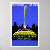 Buckingham Fountain 1939 WPA Poster (Vorne)