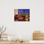 Buckingham Fountain at Dusk Poster (Küche)